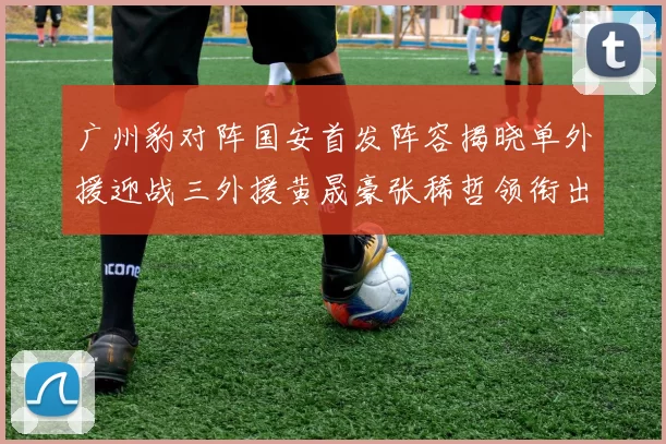 广州豹对阵国安首发阵容揭晓单外援迎战三外援黄晟豪张稀哲领衔出战